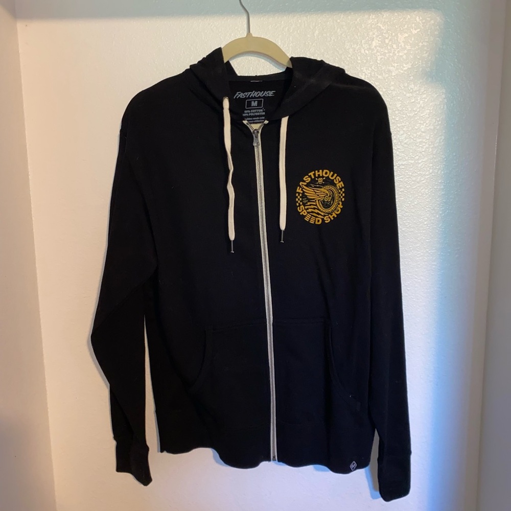 Fasthouse Mens Zip-Up Hoodie